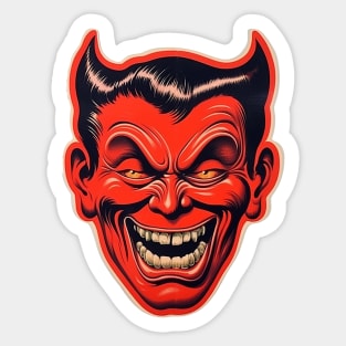 CreepyCool Handsome Devil Sticker
